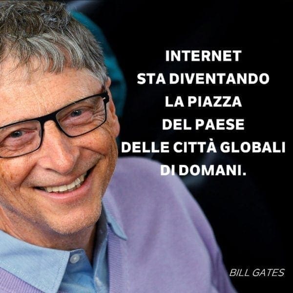 GiaNet Media Internet Città Globale Bill Gates